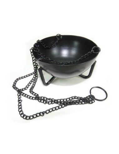 Porta Incienso Hierro Grande 675h Ilum01