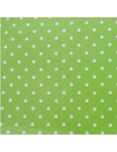 Papel Forrar Lunares Verde Manzana Muresco/luma (b20)