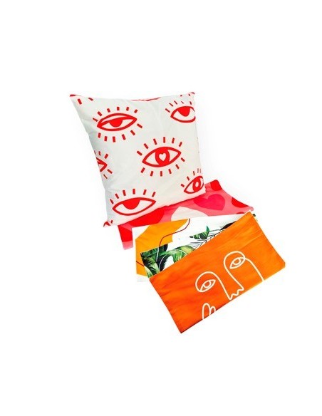 Funda Almohadon 45x45cm Polyester Mod. Surt. Ad228610 Ad18754 Ad228611 Ad22869 Ind01