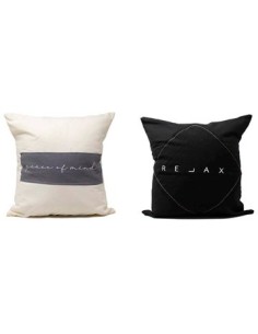 Funda Almohadon 40x40cm Parche Relax/peace/cargo Sil52 / Sil53 / Sil56 Gal01