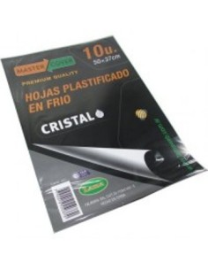 Plastificado Frio 37x50cm Cristal 700910 5037- Oqp280612  Lama Muresco  (b200/10)