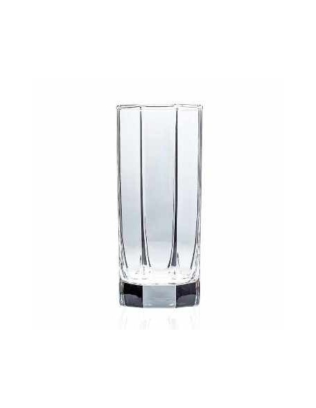 Vaso 275ml Trago Largo Octogonal X 6 Unid. Caja 57915670 Cr02
