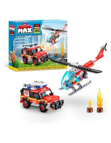 Vehiculos X2 P/ Armar Max City 245 Pzas 7457 83166 Gtm Ims01