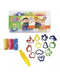 Masa P/modelar Estuche Plast. Masamania 0076 Irv05 (b6)