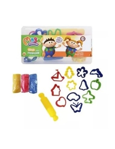 Masa P/modelar Estuche Plast. Masamania 0076 Irv05 (b6)