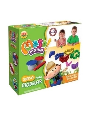 Masa P/modelar Animalitos Divertidos Masamania 0062 Irv05 (b6)