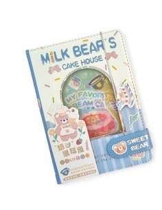 Agenda 2025 13x18cm Holografica Oso 61108 Sf01