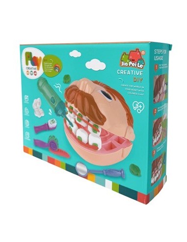 Masa Dentista A Pilas + 5 Masas En Caja 28x22cm Ju0127 5838-253 Pri02