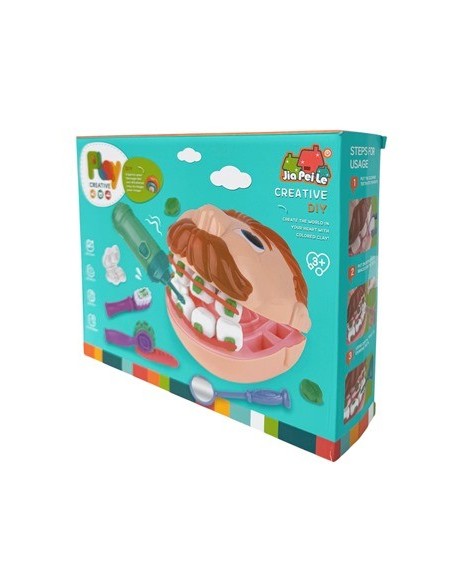 Masa Dentista A Pilas + 5 Masas En Caja 28x22cm Ju0127 5838-253 Pri02