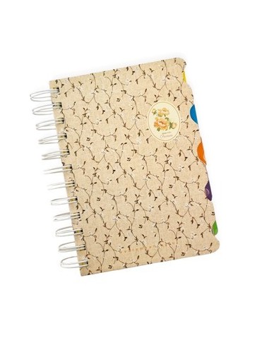 Libreta 15x11cm C/espiral Col. Surt. Jh-ge5002 Sf01
