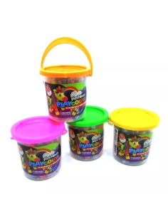 Baldecito Plast. X22 Plastilinas + 3 Moldes 812001050001 Fai01