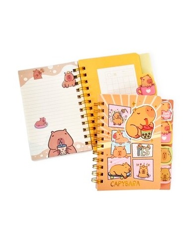 Libreta 10x11cm Sc-28-2 Capybara Sf01 (f)