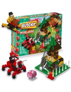 Blocky Pixelan 147zas Bosque Aracnido 01-0691 Dim05