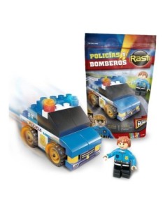 Rasti Policia Y Bomberos 43/44 Pzas En Bolsa 01-1083/01-1084 Dim05