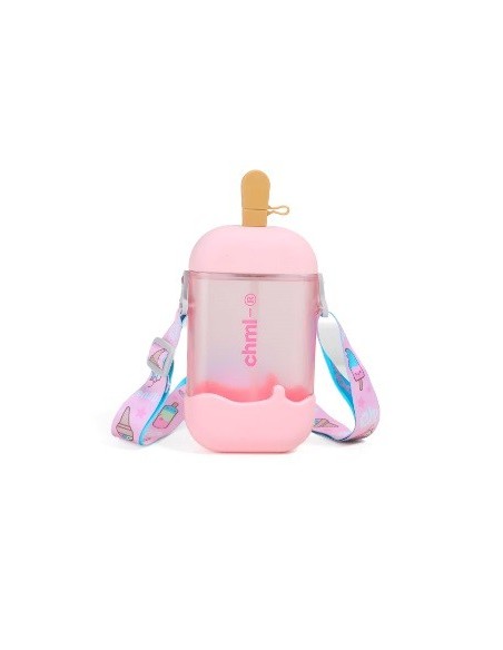 Botella Ice Cream C/correa Y Accesorios Bz62 Chi01