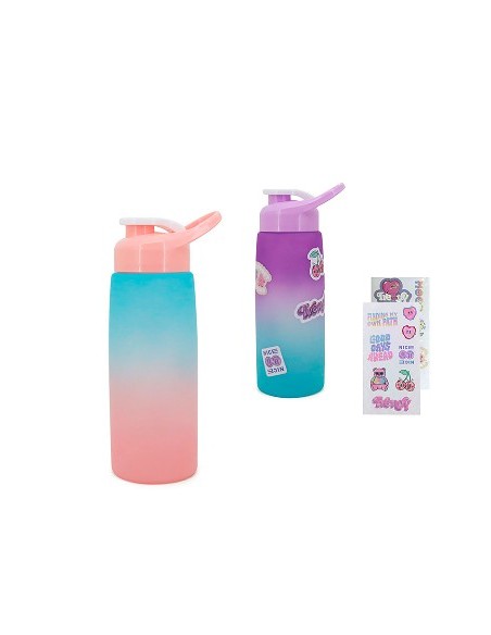 Botella 900ml Plast. Degrade Trendi 17394 Tar02