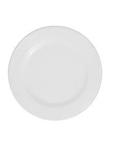 Plato Playo 25cm Melamina Blanco 1010 Res01