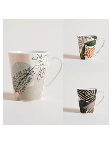 Jarro Mug 350ml Ceramica Decorado Surtido (m)