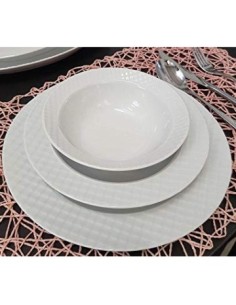 Juego De Platos 12 Pzas Porcelana Kutahya 594p Bath02