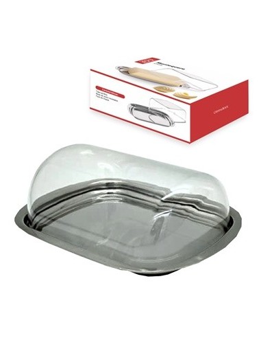 Mantequera Acrilico Bandeja Acero 57916417 Cr02
