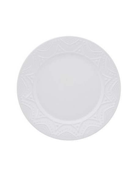 Plato Playo 26cm Serena Blanco Porcelana 1124875 Wal02 (b12)