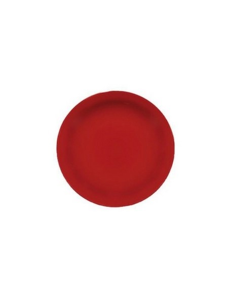 Plato Postre 18cm Rojo Ae03.5011 Mer01 (b12)
