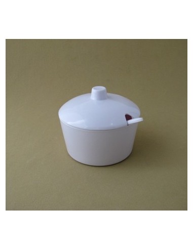 Azucarera C/cuchara Blanca Melamina 30245 Res01 (b96)