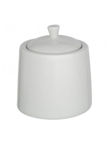 Azucarera 9 8x7cm Ceramica Blanca C5096 Dec01