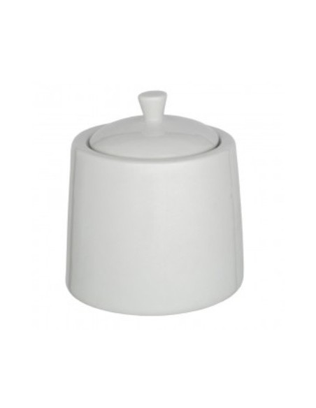 Azucarera 9 8x7cm Ceramica Blanca C5096 Dec01