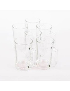 Jarrito Cafe Vidrio X6 En Caja Ns292271 Pk01