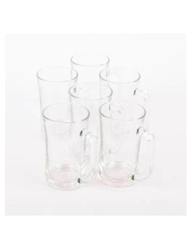 Jarrito Cafe Vidrio X6 En Caja Ns292271 Pk01