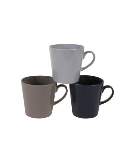 Jarro Mug 10.5cm Conico Colores Surt. In1008 4201580 Dsa01 3352 Bzp Pk01
