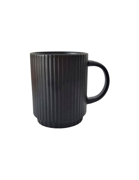 Jarro Mug 384ml Ceramica Rayada 0511292-0510460 Mish02