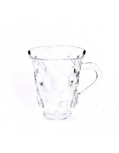 Taza Cafe X 6 Vidrio Bombe-glass 180-190ml 27700- C5050 Ben02 Dec01