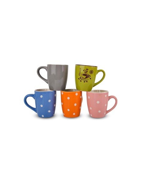 Jarro Mug 9cm Esmaltado Colores Surtidos C6053 Dec01