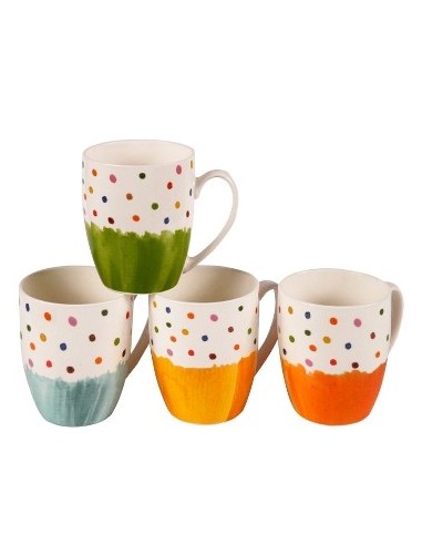 Jarro Mug Deco C/cuchara Caja 101169-101200 Dsa01