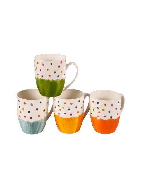 Jarro Mug Deco C/cuchara Caja 101169-101200 Dsa01