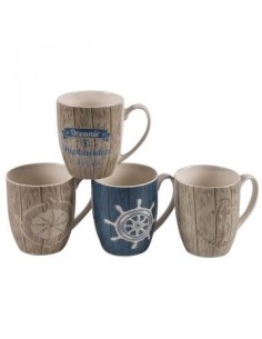 Jarro Mug 400ml Ceramica Estamp Surt. 0510153 0510152 Mish02-101007-101039-101048-101175-101188 Dsa01