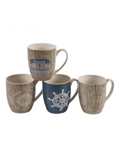 Jarro Mug 400ml Ceramica Estamp Surt. 0510153 0510152 Mish02-101007-101039-101048-101175-101188 Dsa01