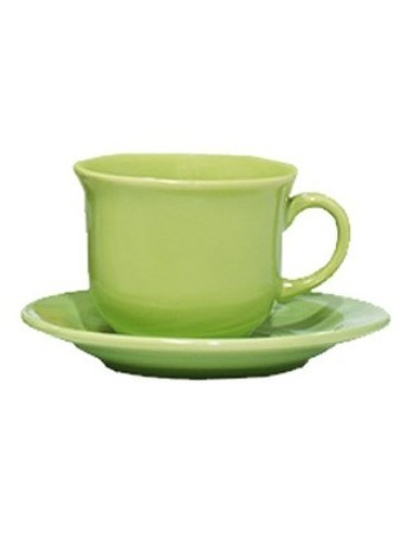 Taza C/plato Verde Manzana Ae04.5010 Mer01 (b12)