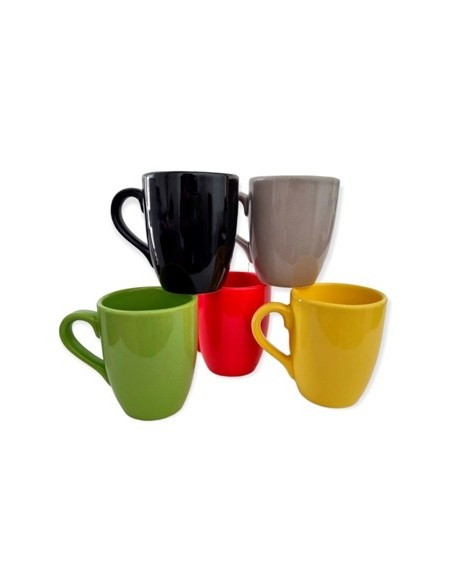Jarro Mug 340ml Ceramica Col. Surt. 1001/1004/1005/1008/1010 Crm01 (m)