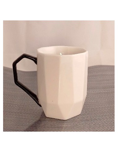 Jarro Mug Asa Black 200ml Geometrico 59297 Pel02