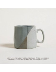 Jarro Mug 505ml Bajo Col. Gris 510212 Mish02