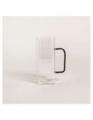 Jarro Mug 390ml Cuadrado Borosilicato 0435071 Mish02
