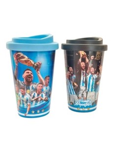 Vaso Cafe Termico Doble Con Tapa Afa 901427 Art05