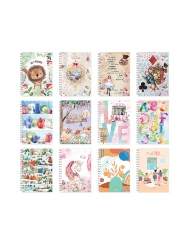 Libreta 14x9 T/flex. C/esp. Raya 60hj L8240r Nor-pac