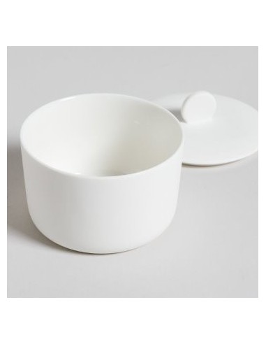 Azucarera 5x7cm Porcelana Opaca C/tapa Capri 511994 Mish02