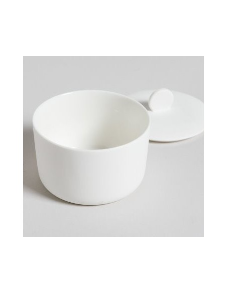 Azucarera 5x7cm Porcelana Opaca C/tapa Capri 511994 Mish02