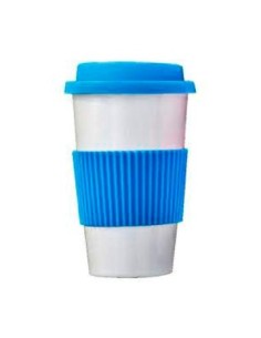 Vaso Termico Ceramica C/ Tapa Silicona G316s Genko (m) (p)