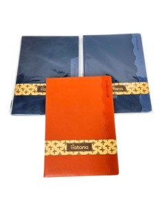 Agenda 2026 A4 Encud. Simil Cuero 4 Colores 519688 519681 Katana Pen01